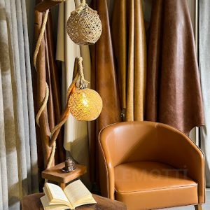 İtalyan deri berjer