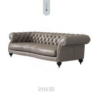 Pondera Hakiki Deri Chester Koltuk Modeli