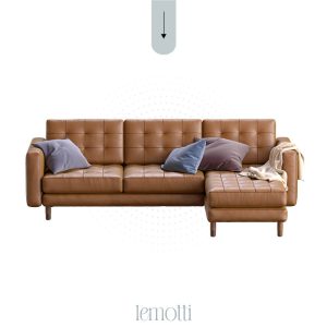 Gipy Hakiki Deri Köşe Koltuk Modeli