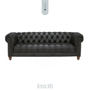 Mono Hakiki Deri Chester Koltuk Modelleri