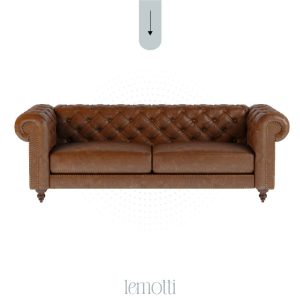 Pera Orijinal Deri Chester Koltuk Modeli