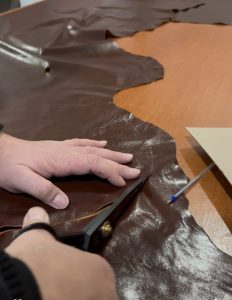 hakiki deri köşe koltuk yapımı