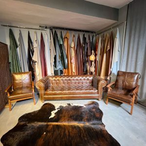 hakiki deri ofis takımı