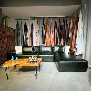 İtalyan deri köşe koltuk