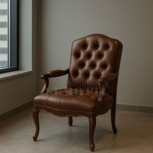 hakiki deri ofis tekli koltuk